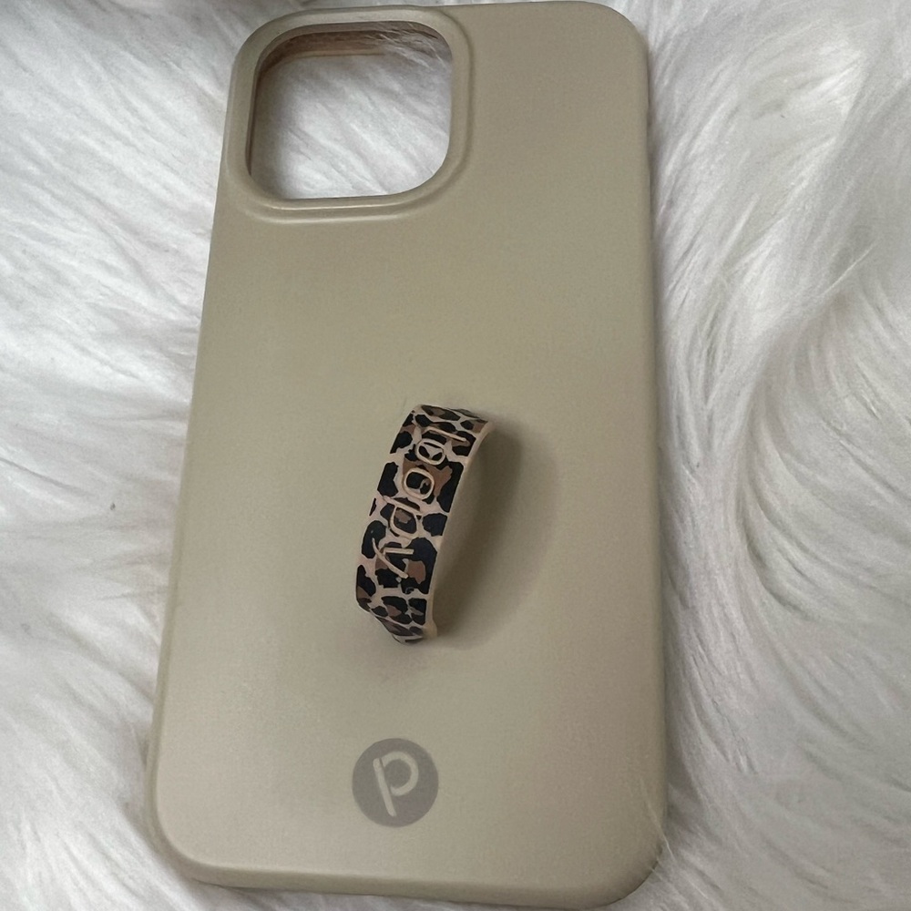Loopy 13 Pro Max Case w/ Leopard Print Ring